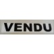 VENDU Noir et Blanc 100 x 500 mm