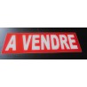 A VENDRE Rouge et Blanc 150 x 500 mm