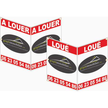 800 x 1200 mm RV 6 Oeillets en V sans Rabats 1 à 20ex